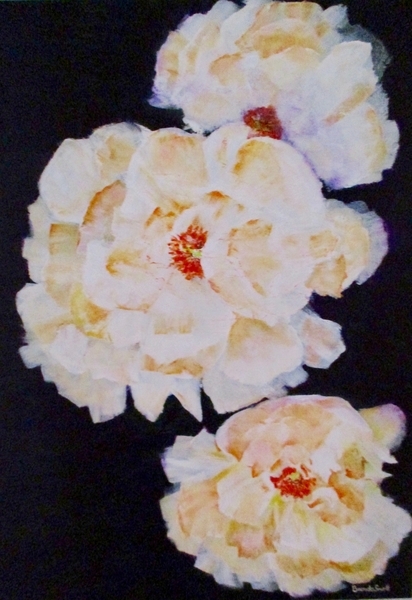 Three Peonies